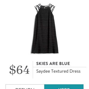 Skies are Blue Stitch Fix Saydee textured dress